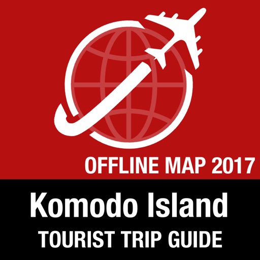 Komodo Island Tourist Guide + Offline Map icon