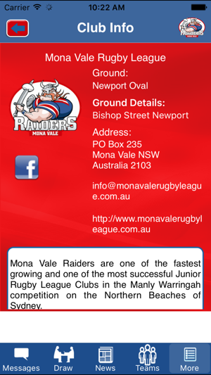 Mona Vale Rugby League Club(圖2)-速報App