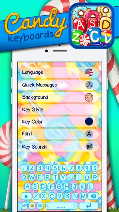 CANDY KEYBOARDS FREE – MAKE YOUR PHONE.S LOOK CUTE 1.0 IOS GAME GIẢI TRÍ CANDY KEYBOARDS FREE – MAKE YOUR PHONE.S LOOK CUTE 1.0 IOS