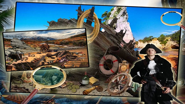 Pirate Treasure Cove Hidden Object