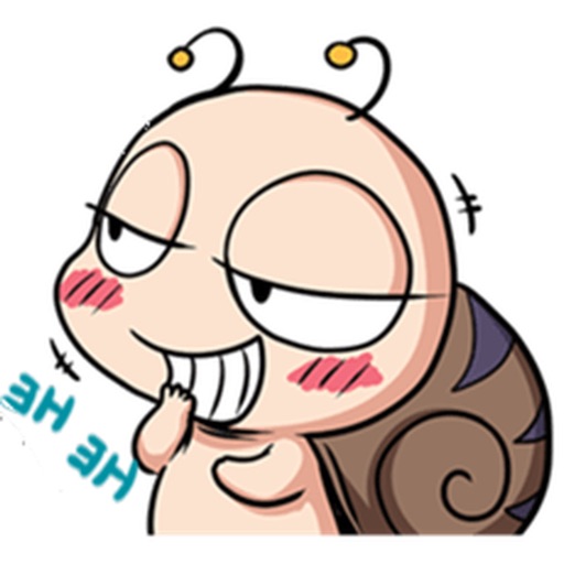 Cute Snail Stickers icon