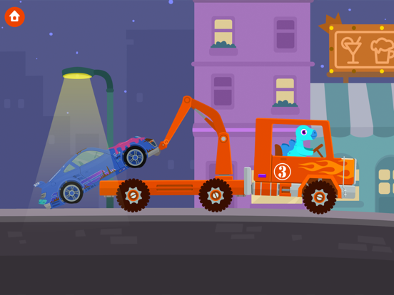 Dinosaur Rescue Truck Games screenshot 4