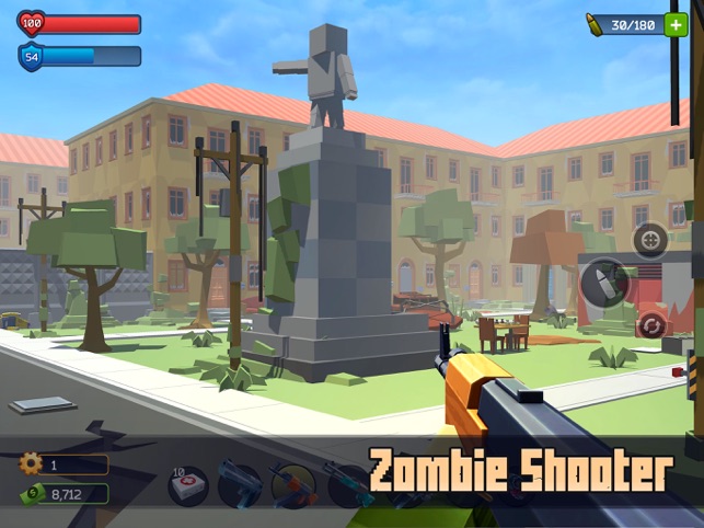 Pixel Combat: Trò chơi Zombie