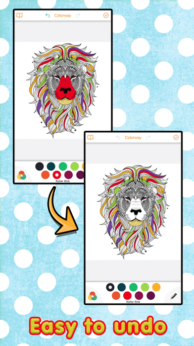 How to cancel & delete Colorway - Coloring Mandala book for stress relief from iphone & ipad 2