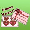 Heart Chocolate For Valentine Day Stickers