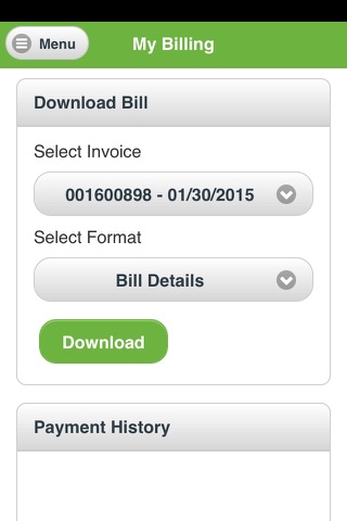 MyAccount NTUA Choice Wireless screenshot 2