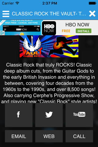 Classic Rock The Vault screenshot 3