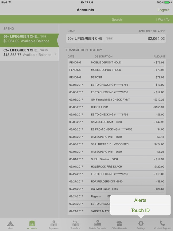 Regions Mobile for iPad screenshot-4