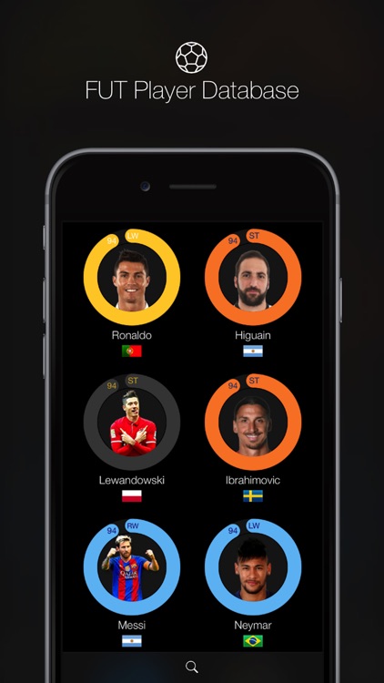 iFUT 17 - Ultimate Team Player Database