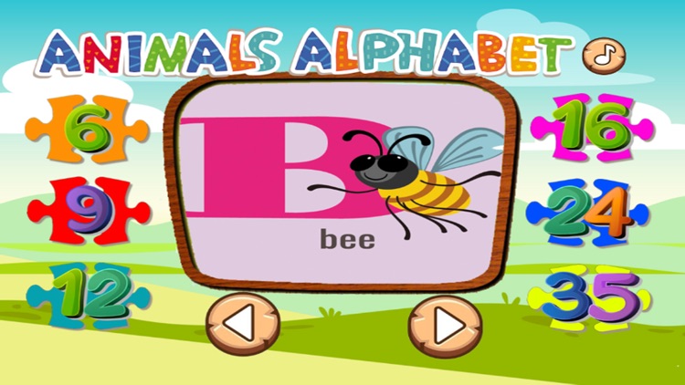 ABC Alphabet Puzzle-Preschool Jigsaw Game For Kid