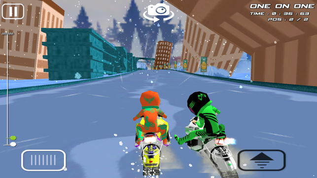 SnowMobile Icy Racing - SnowMobile Racing For Kids(圖2)-速報App