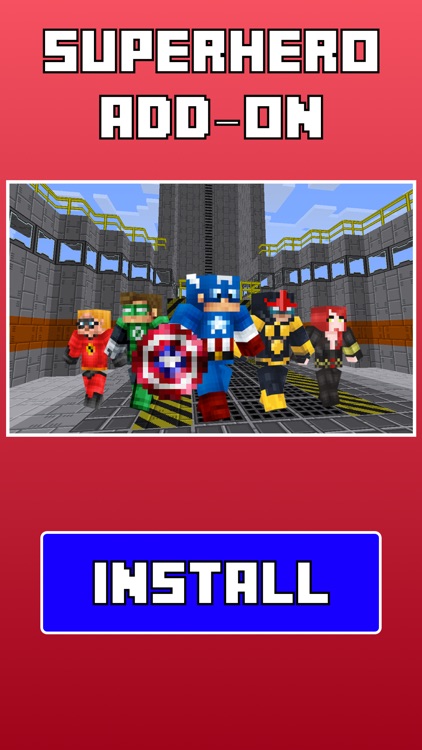 SUPERHERO FOR MINECRAFT POCKET EDITION(Add-on)
