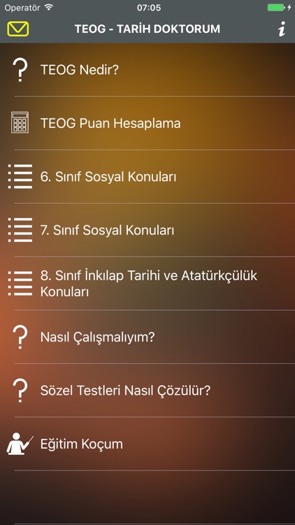 TEOG - Tarih Doktorum