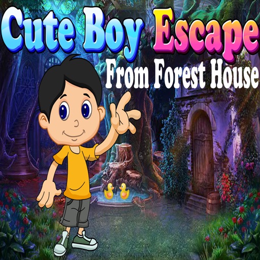Cute Boy Escape From Forest House Game 150 icon