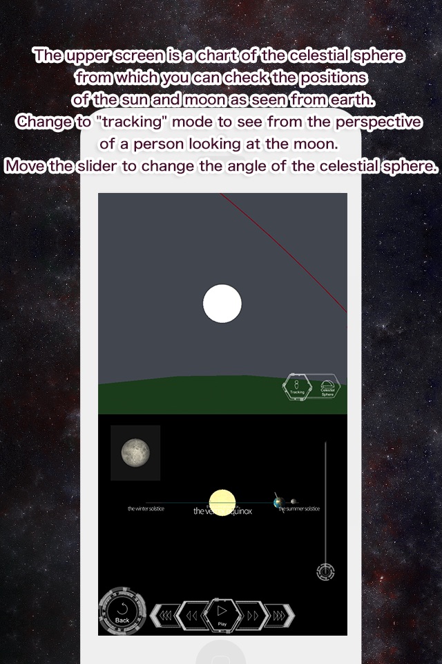 Moon phases assist screenshot 2