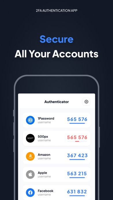 Authenticator App - Fast 2FA screenshot 2