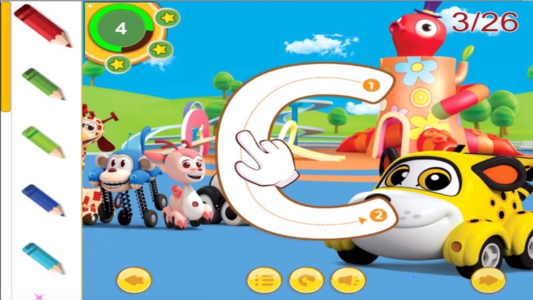 ABC Alphabet tracing game for 2 year old baby screenshot-3