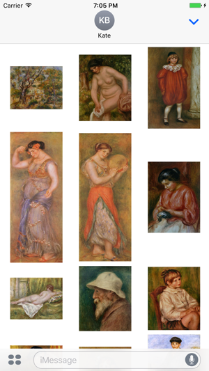 Renoir Artworks for iMessage(圖3)-速報App