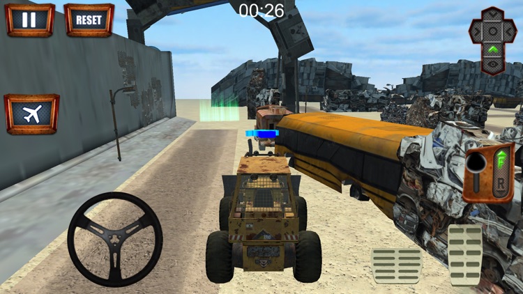 Flying Truck Junkyard Parking screenshot-4