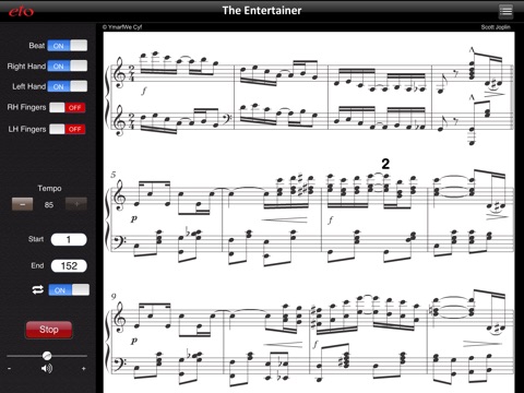 The Entertainer - Piano Practice screenshot 4