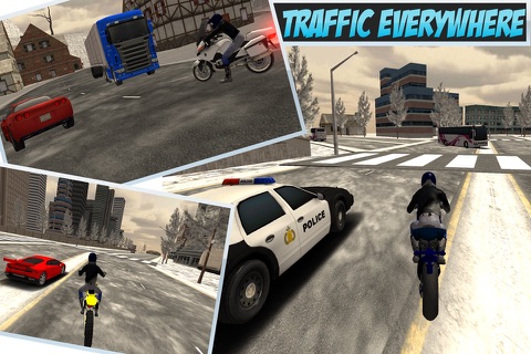 Xtreme City Traffic Bike Rider screenshot 2