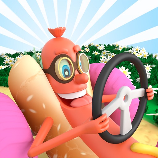 Hot Dog Racer - Top Car Racing for Boys & Girls Icon