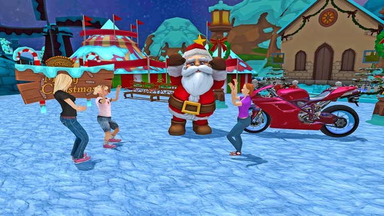 Santa Claus Games Gift Delivery 3D: Christrmis Snow Mission Santa