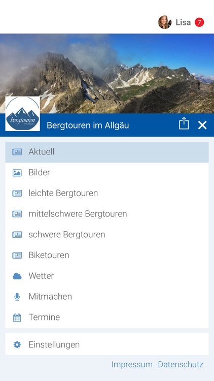 Bergtouren im Allgäu