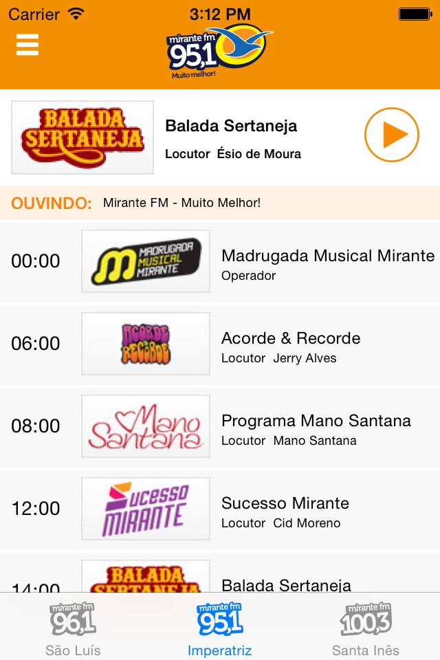 Mirante FM screenshot 2