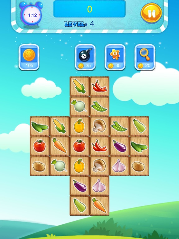 Vegetable  pop - Link  game screenshot 2