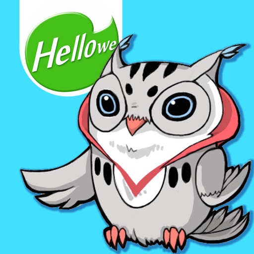 Hellowe Stickers: Owl Vikiki iOS App