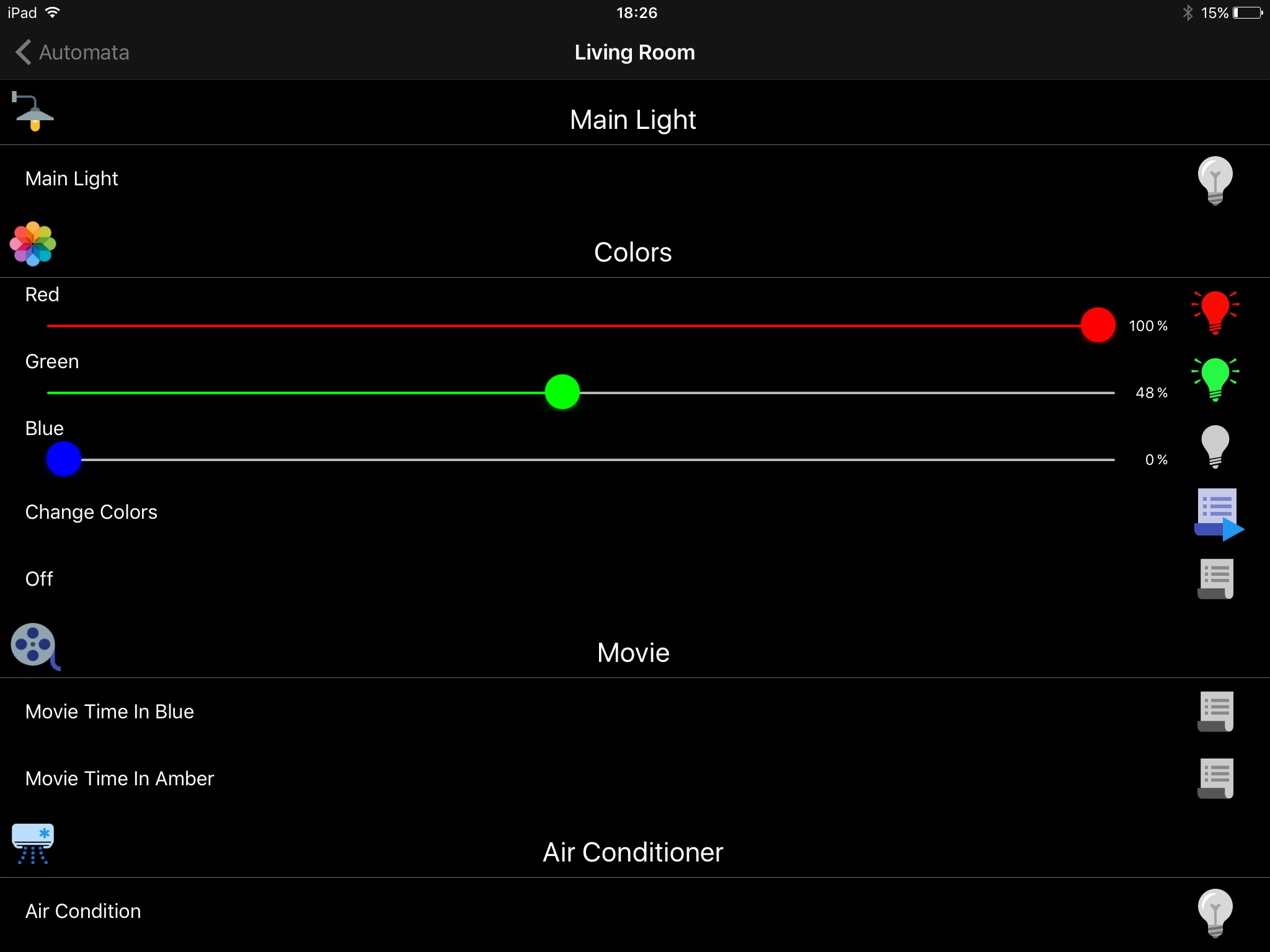 Automata Home Automation screenshot 4