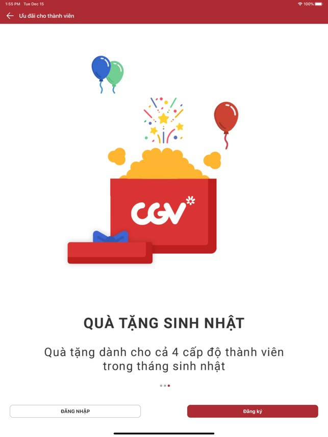 CGV Cinemas Vietnam on Instagram CGV xin gửi lời chúc đến các khách hàng  có sinh nhật trong tháng 6   Thời gian đổi quà từ 01062022 đến  30062022 Lưu ý