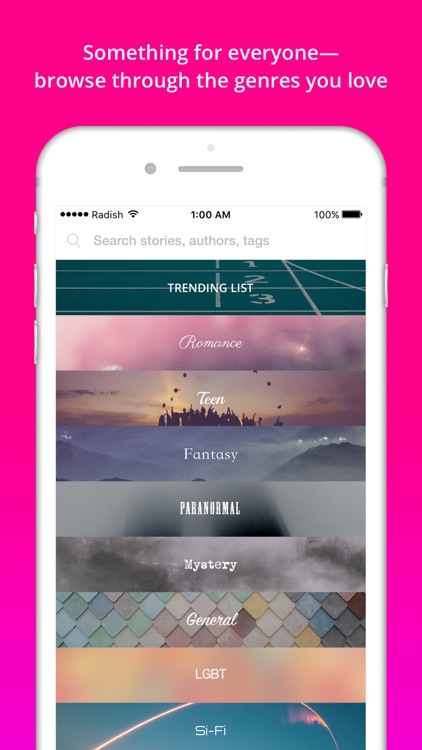 Radish — Exclusive Fiction Serials
