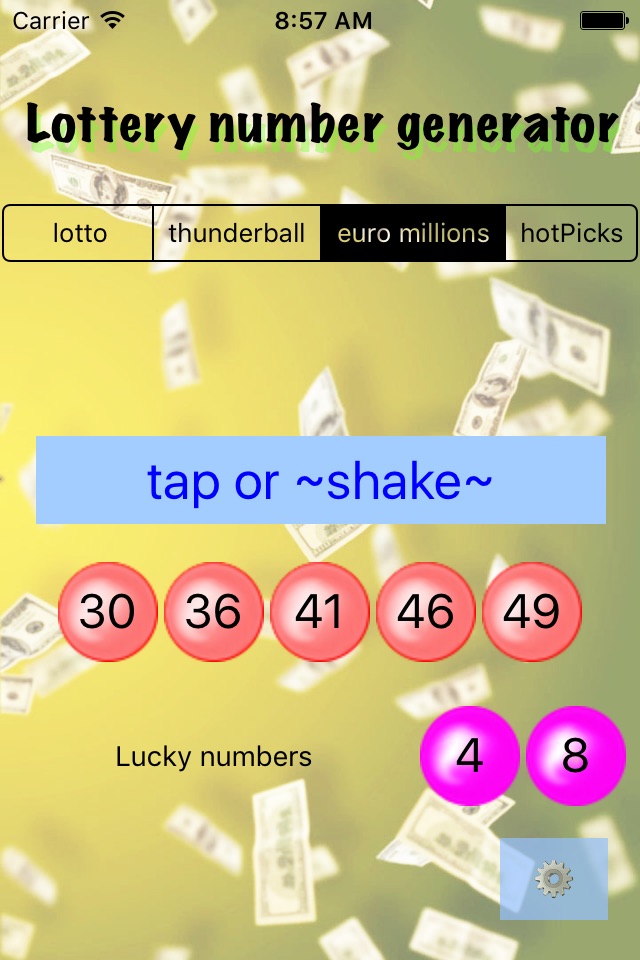lotto mate - UK Lotto number generator screenshot 4
