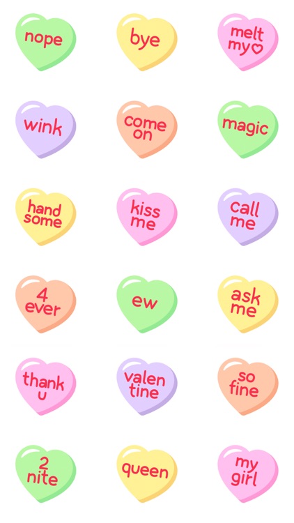 Love Candy Hearts
