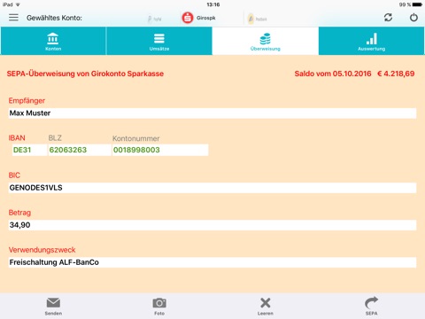 ALF-BanCo mobile screenshot 2