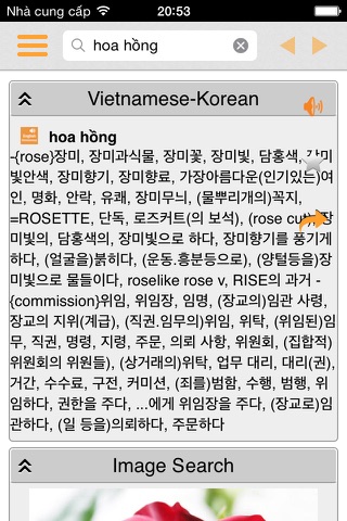 Korean Vietnamese Dictionary (Simple & Effective) screenshot 2