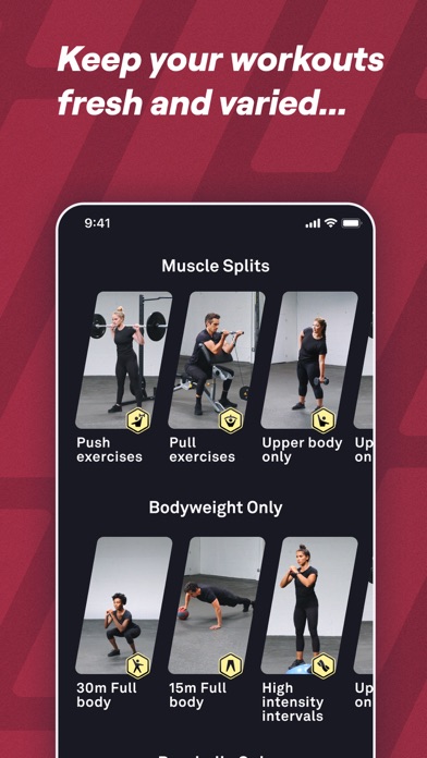 Fitbod Workout & Fitness Plans Screenshot