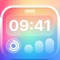 The latest new personalized lock screen widget with iOS16, built-in a variety of themes, provides abundant individual settings