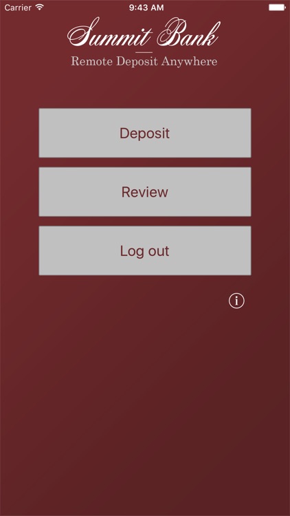 Summit Banking Mobile Deposit