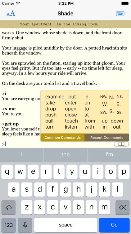 Shade: Interactive Fiction