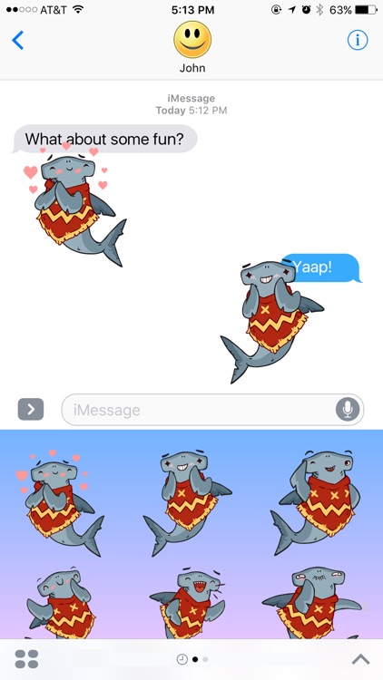 Mexican Shark Stickers