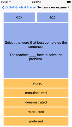 OLSAT for 4th Grade(圖4)-速報App