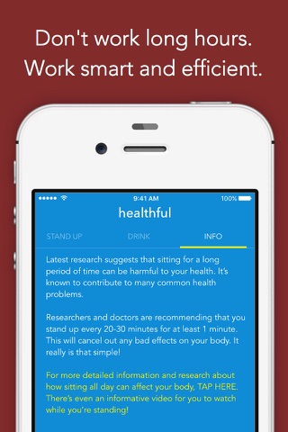 HEALTHFUL - Work smart, not hard! screenshot 3