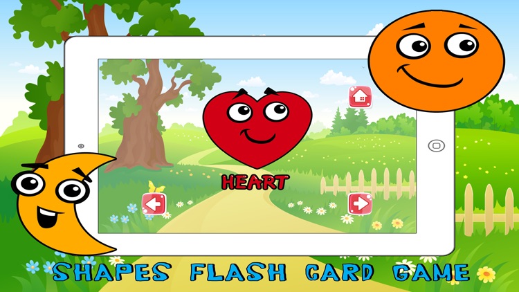 Shapes Vocabulary Learning Game for Preschool Kids