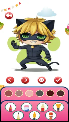 Game screenshot LadyBug Coloring Path Run Game apk