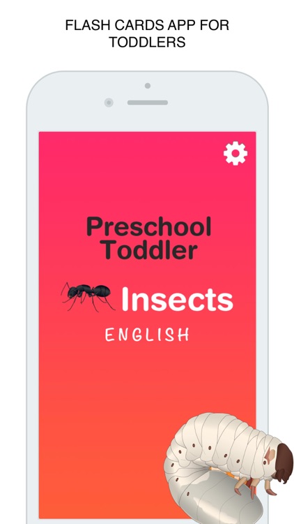 Insects Flashcard for babies and preschool Pro
