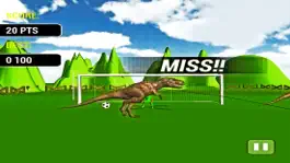 Game screenshot Футбол Штраф с динозаврами-A Моделирование игры hack