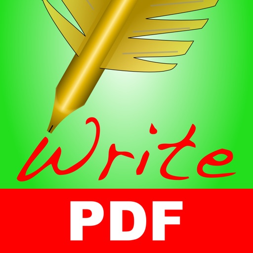 WritePDF for iPhone iOS App